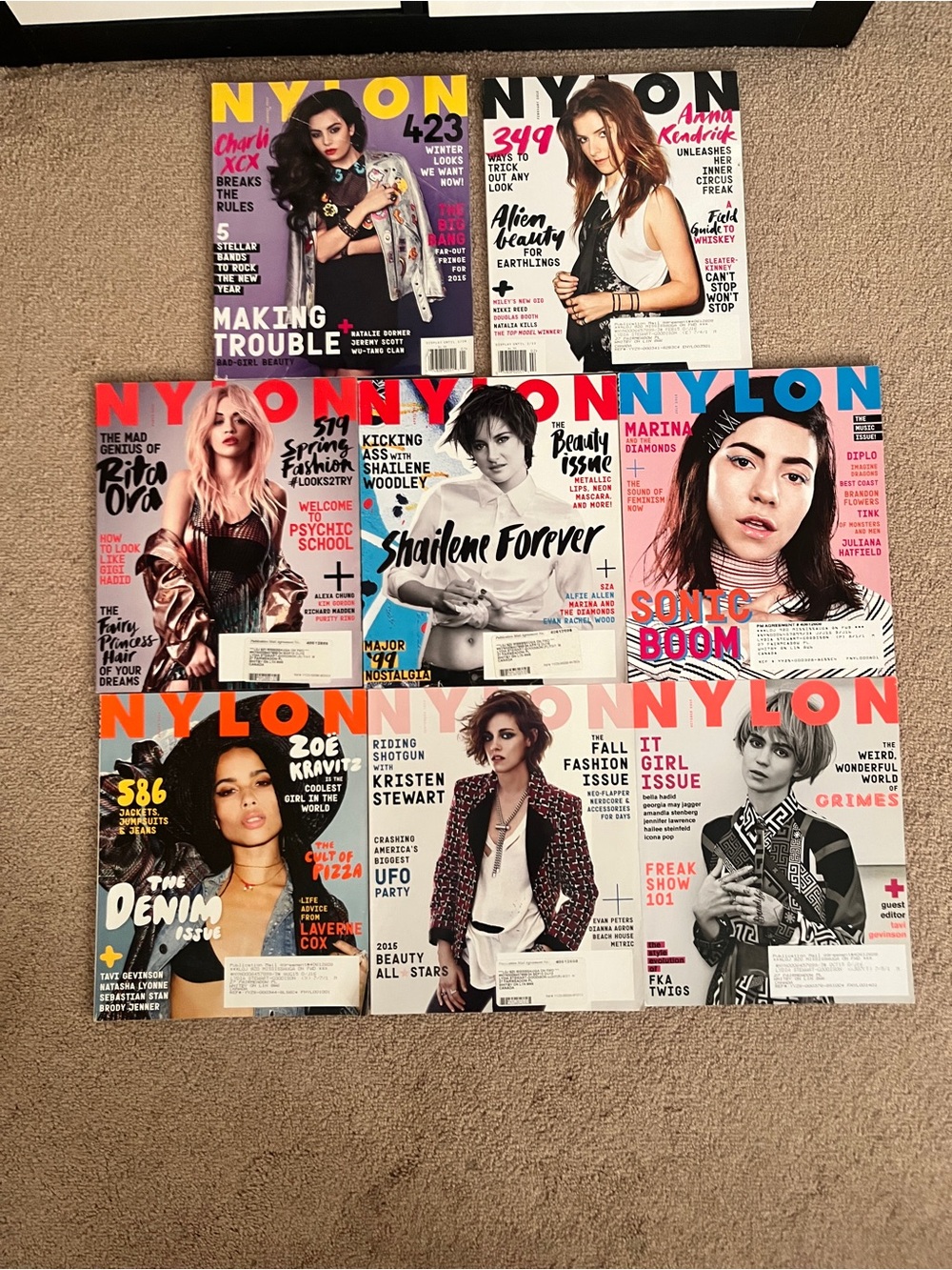 Nylon Magazine - 2015
Collection Bundle